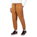 Hydra Clothing Men Trousers Tan Cargo Jogger Pants with Elastic Waistband and Cuffs