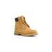 Tan leather work boot with laces and rugged sole from Timberland Women Boots collection