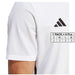 White Adidas athletic shirt with perforated fabric and short sleeves - Adidas Men T-Shirt