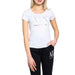 White Armani Exchange t-shirt on woman with black pants - Armani Exchange Women T-Shirt