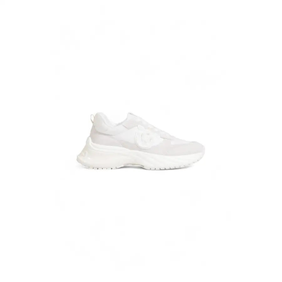 Pinko Women Sneakers - White Athletic Sneaker with Chunky Sole