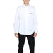 Armani Exchange Men Shirt white button-down dress shirt with small embroidered signature on chest