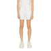 White frayed hem denim shorts from Tommy Hilfiger Jeans for women