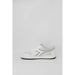 White leather Diadora Men Sneakers featuring distinctive side stripe and low-top design