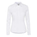 White long-sleeved collared shirt from Ichi Women Shirt collection