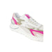 D.a.t.e. women sneakers in white and pink with urban style for city fashion