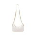 White shoulder bag with gold chain strap from Liu Jo for women