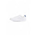 White Tommy Hilfiger Men Sneakers with blue heel accent, stylish and comfortable footwear