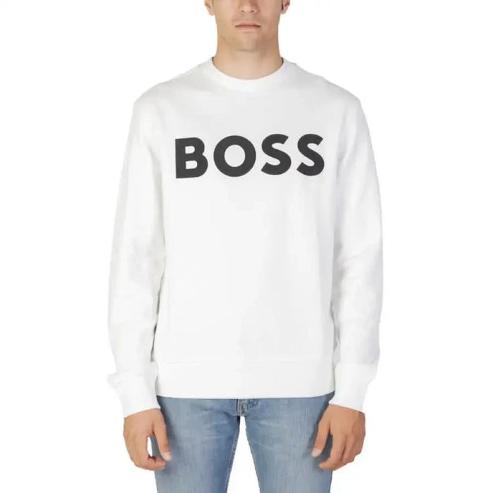 Boss - Men Sweatshirts - white-1 / S - Clothing