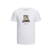 White T-shirt with Absurd graphic print from Jack & Jones Men T-Shirt collection