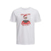 Jack & Jones - Men T-Shirt - white / S - Clothing T-shirts