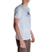 White Peuterey Men T-Shirt with PEUTERE logo and small chest graphic design