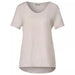 Urban style clothing - Street One white V-neck T-shirt with short sleeves for women