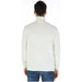 Back view of a white turtleneck sweater from U.S. Polo Assn. Men’s Knitwear collection