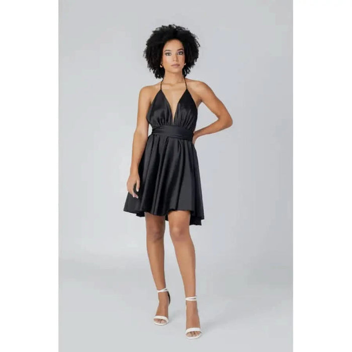 Sol Wears Women - Dress - black / S - Clothing Dresses