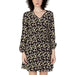 Yong women dress - Jacqueline De Yong in black floral dress