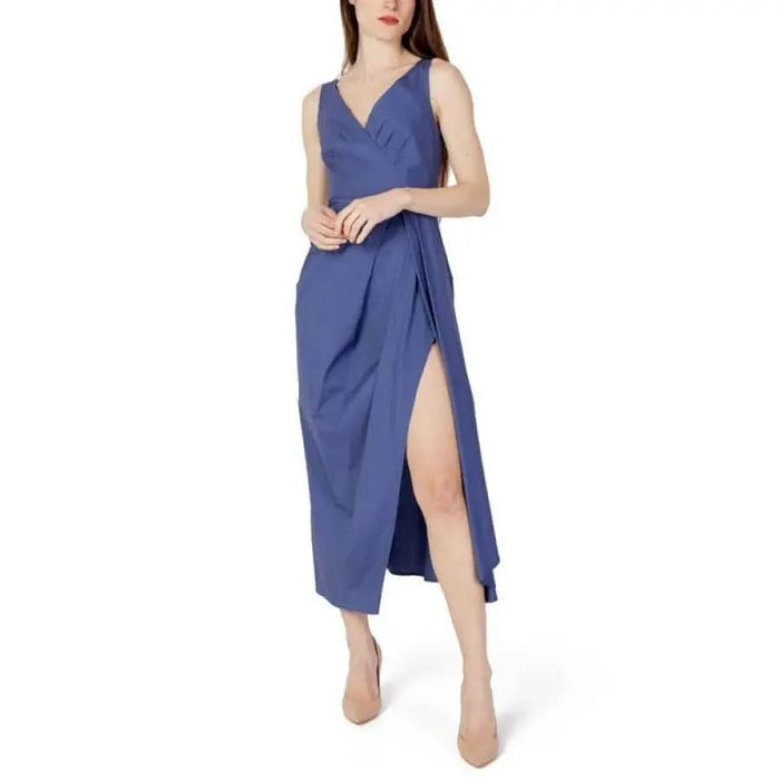 Sandro Ferrone - Women Dress - blue / 40 - Clothing Dresses