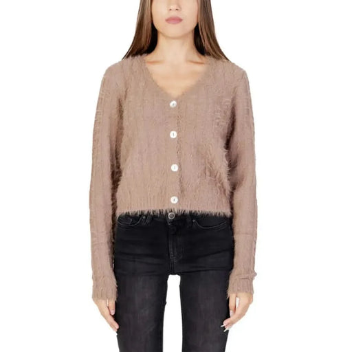 Vero Moda - Women Cardigan - brown / XS - Clothing