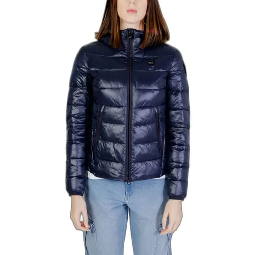 Blauer Blauer women jacket - woman in navy blue Blauer jacket