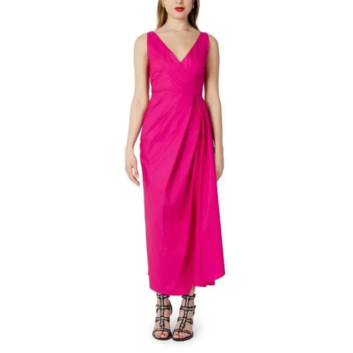 Sandro Ferrone - Women Dress - fuchsia / 40 - Clothing