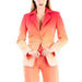 Urban style: Woman in pink and orange Silence - Silence blazer