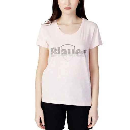 Blauer - Women T-Shirt - pink / XS - Clothing T-shirts