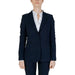 Sandro Ferrone woman in Sandro Ferrone blazer, white shirt