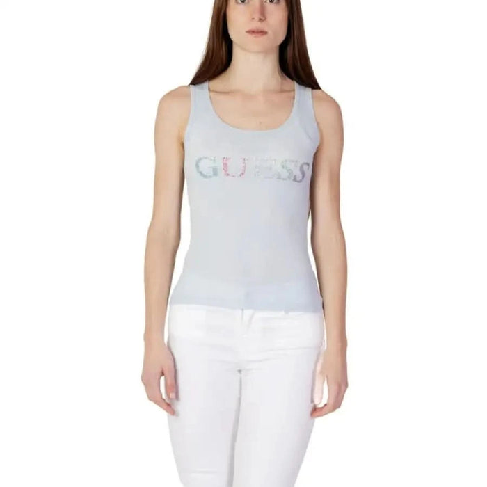 Guess - Women Undershirt - light blue / XS - Clothing