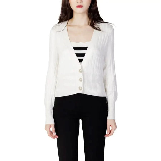 Guess - Women Cardigan - white / XS - Clothing