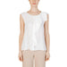 Woman Wearing Alviero Martini Prima Classe White Top