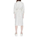 Urban style: Woman in a white shirt dress from Street One - Street One Women Dress