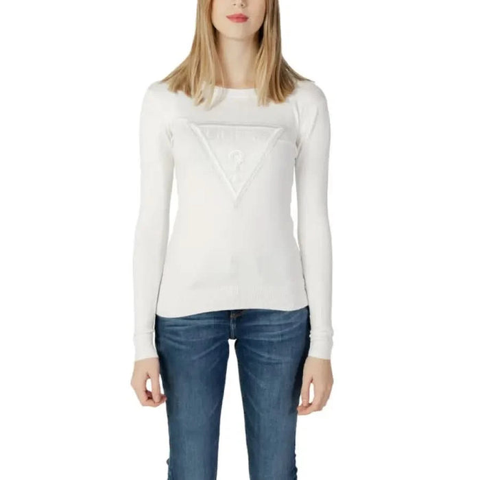 Guess - Women Knitwear - white / XS - Clothing