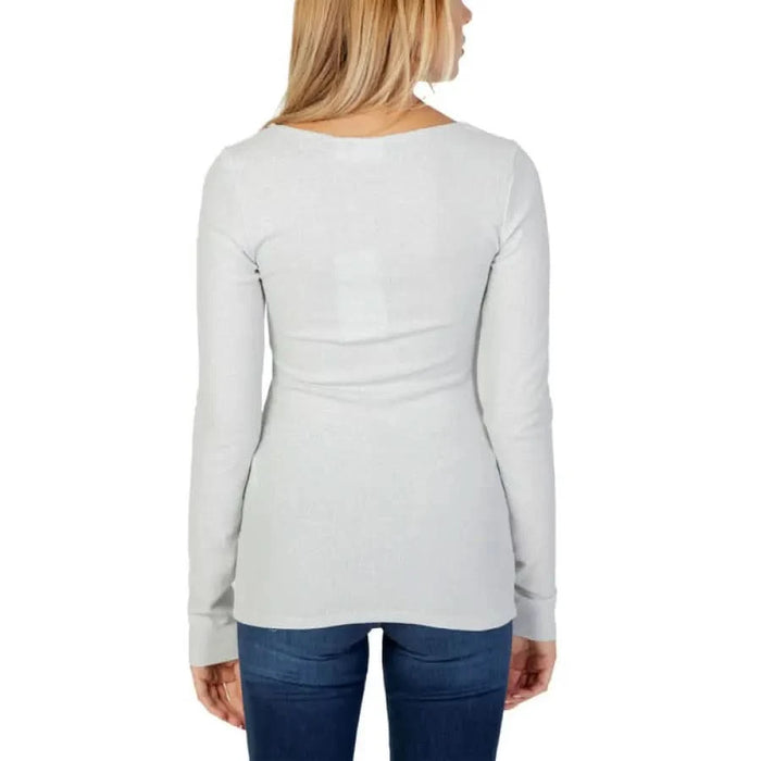 Woman in Vila Clothes white sweater for Women Knitwear