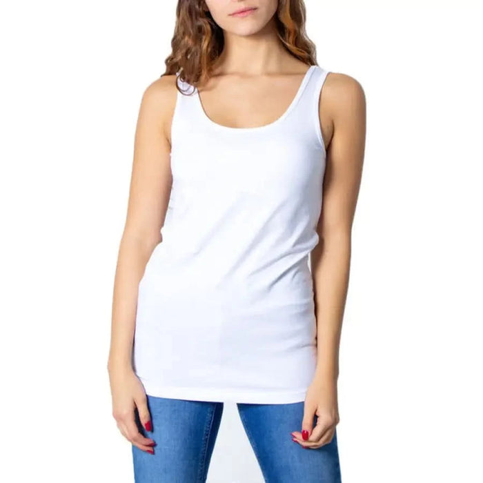 Only - Women Undershirt - white / XS - Clothing Tank-Top